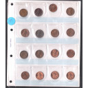 Lotto composto da 16 monete 1 cent Abraham Lincoln MB